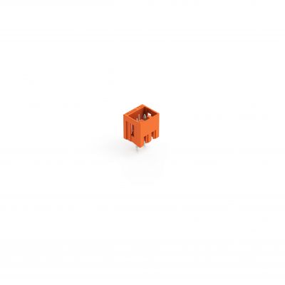 Wtyk THT Pin lutowniczy 1,0x1,0mm konstrukcja prosta pomarańczowy /200szt./ WAGO (734-232)