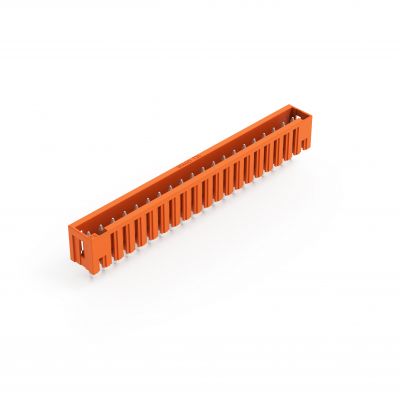 Wtyk MCS-MINI Classic 20-biegunowy pomarańczowy raster 3,81mm 734-250 /50szt./ WAGO (734-250)