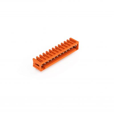 Wtyk MCS-MINI Classic 12-biegunowy pomarańczowy raster 3,81mm 734-272 /100szt./ WAGO (734-272)