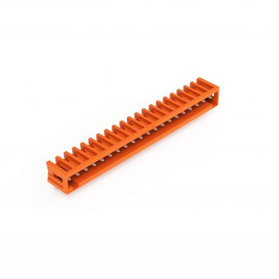 Wtyk MCS-MINI Classic 20-biegunowy pomarańczowy raster 3,81mm 734-280 /50szt./ WAGO (734-280)