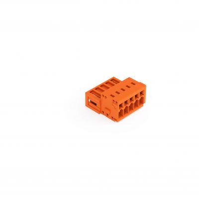 Wtyk MCS-MINI Classic 5-biegunowy pomarańczowy raster 3,81mm 734-335 /100szt./ WAGO (734-335)