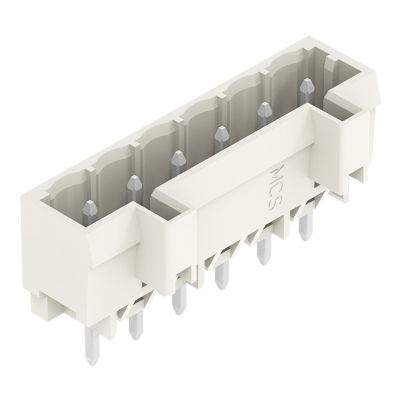 Wtyk MCS-MIDI Classic 6-biegunowy jasnoszary raster 5mm 721-136/001-000 /100szt./ WAGO (721-136/001-000)