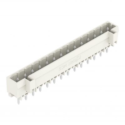 Wtyk THT Pin lutowniczy 1,0x1,0mm konstrukcja prosta jasnoszary /50szt./ WAGO (721-144/001-000)