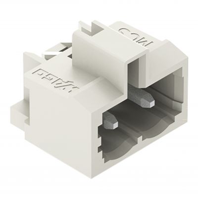 Wtyk MCS-MIDI Classic 2-biegunowy jasnoszary raster 5mm 721-462/001-000 /200szt./ WAGO (721-462/001-000)