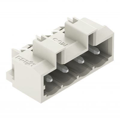 Wtyk MCS-MIDI Classic 4-biegunowy jasnoszary raster 5mm 721-464/001-000 /200szt./ WAGO (721-464/001-000)