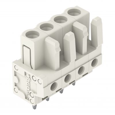 Gniazdo MCS-MIDI Classic 6-biegunowe jasnoszare raster 5mm 722-136 /50szt./ WAGO (722-136)