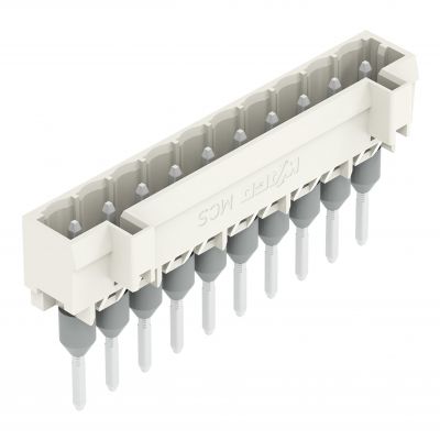 Wtyk MCS-MIDI Classic 10-biegunowy jasnoszary raster 5mm 721-170/003-000 /100szt./ WAGO (721-170/003-000)