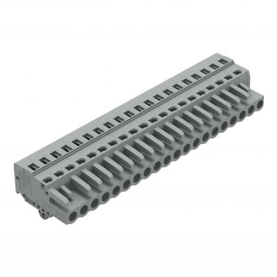 Gniazdo MCS-MIDI Classic 20-biegunowe szare raster 5mm 231-120/008-000 /10szt./ WAGO (231-120/008-000)