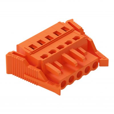 1-przewodowe gniazdo CAGE CLAMP pomarańczowa /50szt./ WAGO (231-305/037-000)