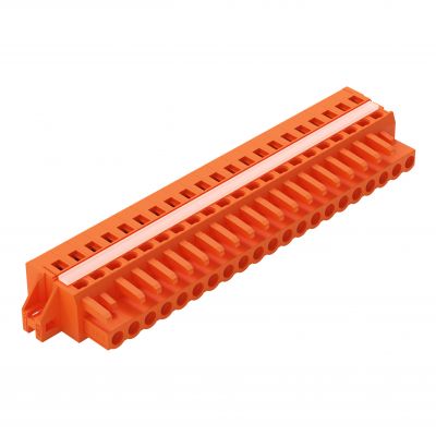 1-przewodowe gniazdo CAGE CLAMP pomarańczowa /10szt./ WAGO (231-321/027-000)