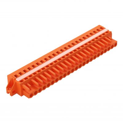 1-przewodowe gniazdo CAGE CLAMP pomarańczowa /10szt./ WAGO (231-323/027-000)