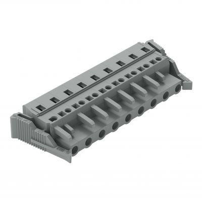Gniazdo MCS-MIDI Classic 9-biegunowe szare raster 7,5mm 231-209/037-000 /25szt./ WAGO (231-209/037-000)
