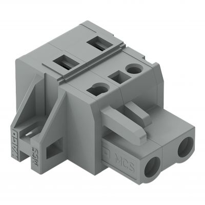 1-przewodowe gniazdo CAGE CLAMP szara /50szt./ WAGO (231-202/031-000)