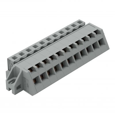Gniazdo MCS-MIDI Classic kątowe 11-biegunowe szare raster 5mm 731-511/031-000 /25szt./ WAGO (731-511/031-000)