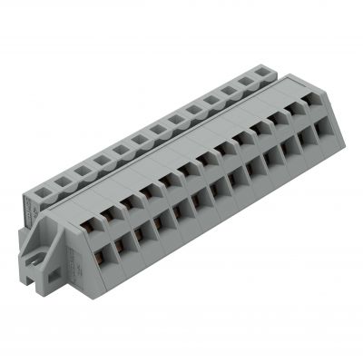 Gniazdo MCS-MIDI Classic kątowe 13-biegunowe szare raster 5mm 731-513/031-000 /25szt./ WAGO (731-513/031-000)