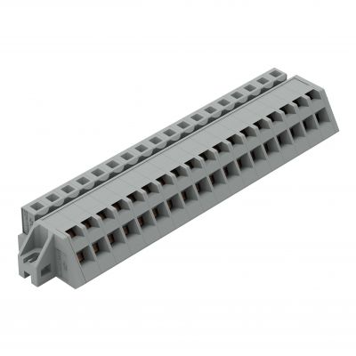Gniazdo MCS-MIDI Classic kątowe 18-biegunowe szare raster 5mm 731-518/031-000 /10szt./ WAGO (731-518/031-000)