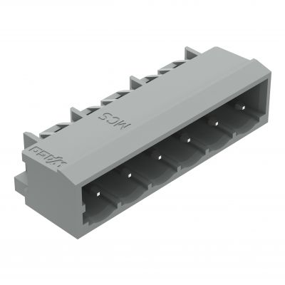 Wtyk MCS-MIDI Classic 6-biegunowy czarny raster 5mm 231-436/001-000 /100szt./ WAGO (231-436/001-000)