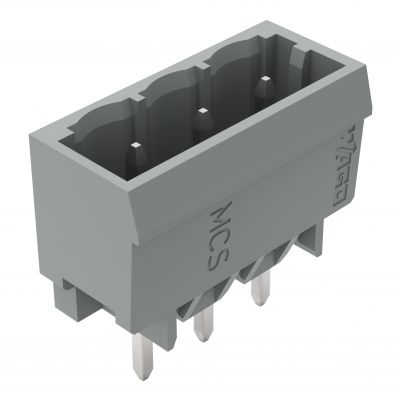 Wtyk MCS-MIDI Classic 3-biegunowy szary raster 5mm 231-133/001-000 /200szt./ WAGO (231-133/001-000)