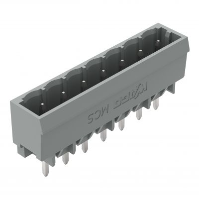 Wtyk MCS-MIDI Classic 7-biegunowy szary raster 5mm 231-137/001-000 /100szt./ WAGO (231-137/001-000)