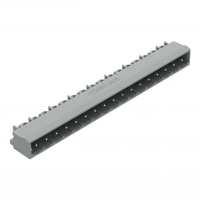Wtyk MCS-MIDI Classic 17-biegunowy szary raster 5mm 231-477/001-000 /50szt./ WAGO (231-477/001-000)
