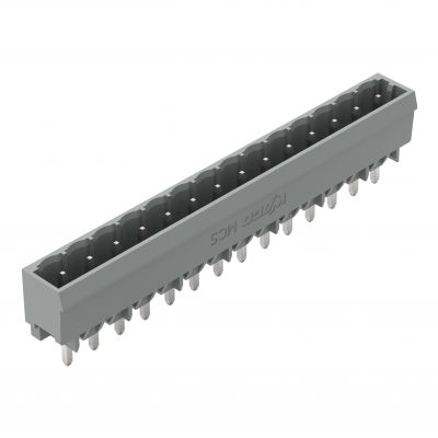 Wtyk MCS-MIDI Classic 14-biegunowy szary raster 5mm 231-174/001-000 /50szt./ WAGO (231-174/001-000)