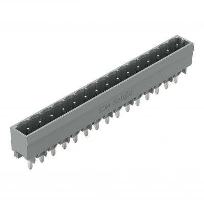 Wtyk MCS-MIDI Classic 15-biegunowy szary raster 5mm 231-175/001-000 /50szt./ WAGO (231-175/001-000)