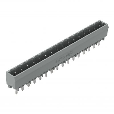 Wtyk MCS-MIDI Classic 16-biegunowy szary raster 5mm 231-176/001-000 /50szt./ WAGO (231-176/001-000)