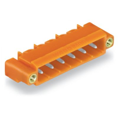 Wtyk MCS-MIDI Classic 3-biegunowy pomarańczowy raster 5,08mm 231-563/108-000 /200szt./ WAGO (231-563/108-000)