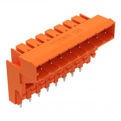Wtyk MCS-MIDI Classic podwyższony 8-biegunowy pomarańczowy raster 5,08mm 232-368 /50szt./ WAGO (232-368)
