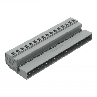 Wtyk MCS-MIDI Classic 16-biegunowy szary raster 5mm 231-616/018-000 /25szt./ WAGO (231-616/018-000)