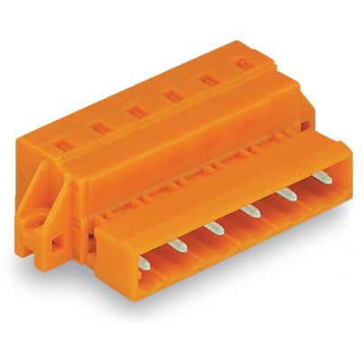 Wtyk MCS-MIDI Classic 10-biegunowy pomarańczowy raster 7,62mm 731-640/019-000 /25szt./ WAGO (731-640/019-000)