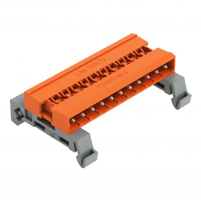 Wtyk dwustronny pomarańczowy /25szt./ WAGO (232-541/007-000)