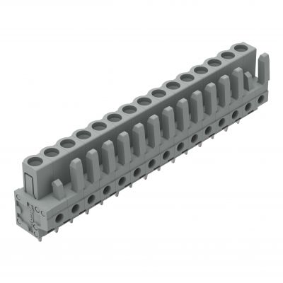 Gniazdo MCS-MIDI Classic 15-biegunowe szare raster 5mm 232-145 /25szt./ WAGO (232-145)