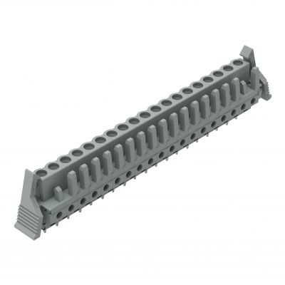 Gniazdo THT Pin lutowniczy 0,6x1,0mm konstrukcja prosta szare /10szt./ WAGO (232-149/039-000)