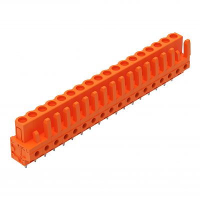 Gniazdo MCS-MIDI Classic 18-biegunowe pomarańczowe raster 5,08mm 232-178 /25szt./ WAGO (232-178)