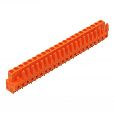 Gniazdo MCS-MIDI Classic 22-biegunowe pomarańczowe raster 5,08mm 232-182 /10szt./ WAGO (232-182)