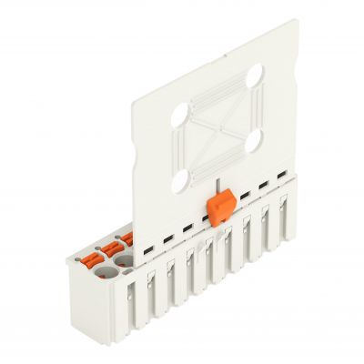 Gniazdo picoMAX raster 5mm 10-biegunowe z płytką uchwytową i suwakiem 2092-1110/002-000 /50szt./ WAGO (2092-1110/002-000)