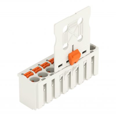 Gniazdo picoMAX raster 5mm 8-biegunowe z płytką uchwytową i suwakiem 2092-1108/002-000 /50szt./ WAGO (2092-1108/002-000)