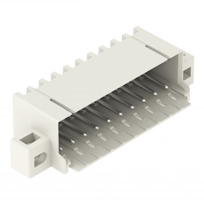 Wtyk THT pin lutowniczy Ø 1mm konstrukcja kątowa jasnoszary /100szt./ WAGO (2091-1430/005-000)