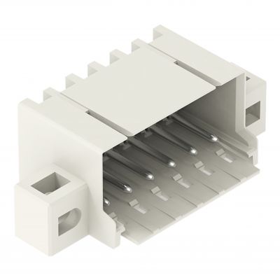 Wtyk THT pin lutowniczy Ø 1mm konstrukcja kątowa jasnoszary /100szt./ WAGO (2091-1426/005-000)