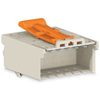 Wtyk picoMAX raster 3,5mm 4-biegunowy ze stopkami zatrzaskowymi 2091-1524/020-000 /200szt./ WAGO (2091-1524/020-000)