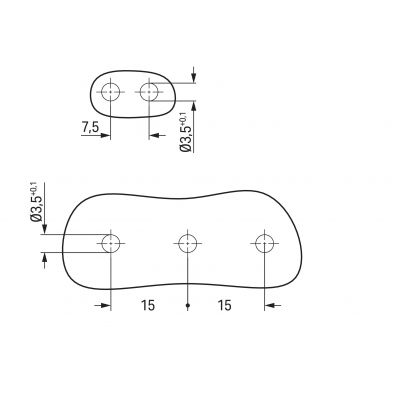 Wtyk picoMAX raster 7,5mm 3-biegunoweunowy ze stopkami zatrzaskowymi 2092-3523/020-000 /100szt./ WAGO (2092-3523/020-000)