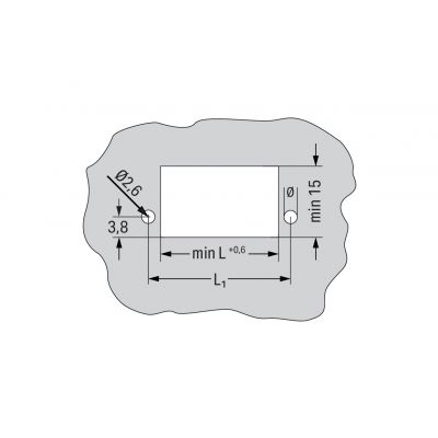 Wtyk picoMAX raster 5mm 6-biegunoweunowy przepustowy z uchwytami montażowymi 2092-1636/024-000 /50szt./ WAGO (2092-1636/024-000)