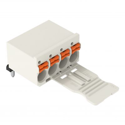 Gniazdo picoMAXeCOM raster 5mm 12-biegunowe z kątowymi pinami lutowniczymi z płytką 2092-1362 /50szt./ WAGO (2092-1362)