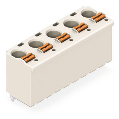 Gniazdo picoMAXeCOM raster 7,5mm 5-biegunowe z prostymi pinami lutowniczymi bez płytki 2092-3175 /100szt./ WAGO (2092-3175)
