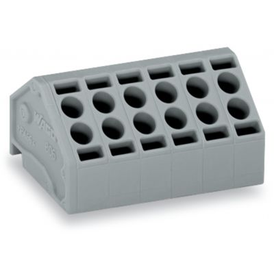 2-przewodowa złączka do płytek drukowanych 1,5mm2 szara /100szt./ WAGO (806-108)