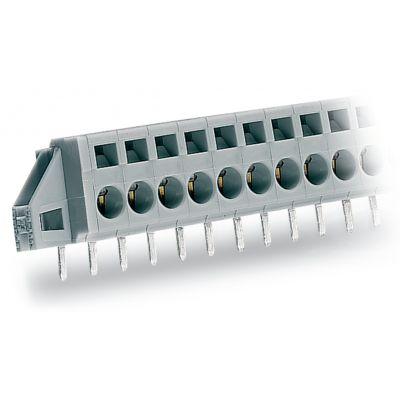Listwa zaciskowa przepustowa 6-biegunowa szara raster 5mm 231-606/017-000 /50szt./ WAGO (231-606/017-000)