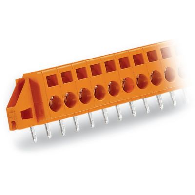 Listwa zaciskowa przepustowa 7-biegunowa pomarańczowa raster 5,08mm 231-637/017-000 /50szt./ WAGO (231-637/017-000)