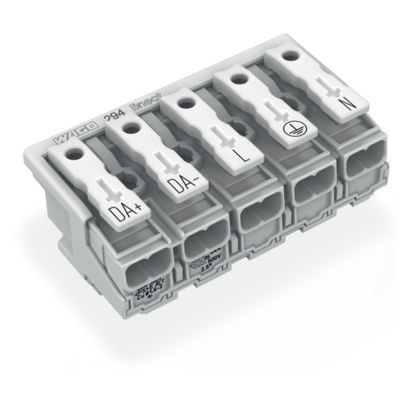 Złączka zasilająca 5-biegunowa bez styku PE Linect 294-8035 /250szt./ WAGO (294-8035)