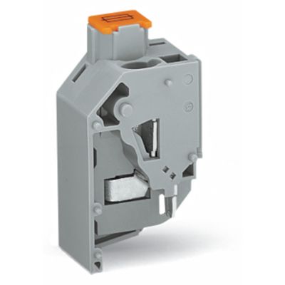Złączka do transformatorów 4mm2 bezpiecznikowa szara 711-191 /100szt./ WAGO (711-191)